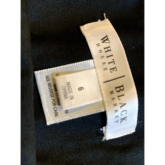 White House Black Market A-Line fit and flare SKIRT Size 6- #Holiday Parties - Picture 4 of 4